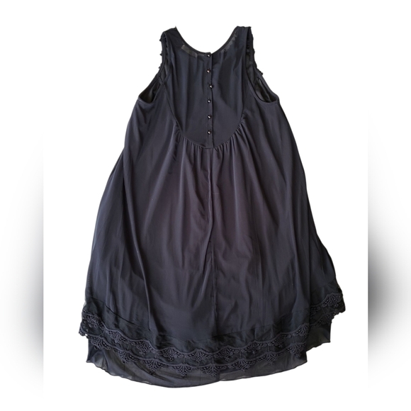 Altar'd Black Lace Tank Dress Small - Picture 5 of 8
